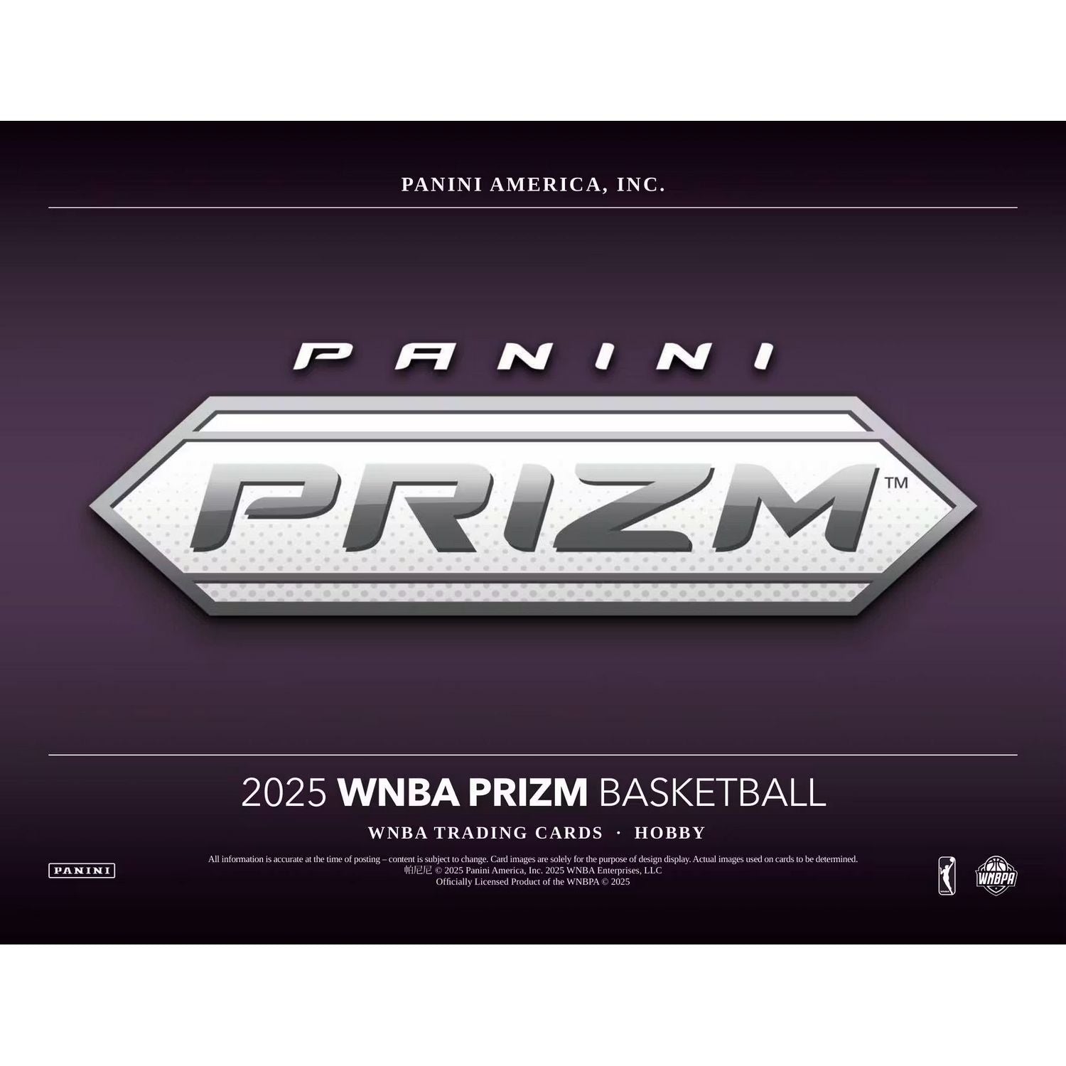 2025 Panini Prizm WNBA Basketball Hobby Box、Basketball、kayou