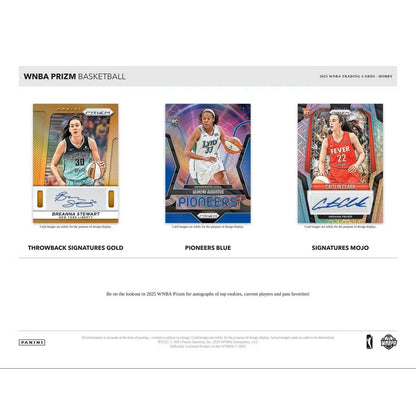 2025 Panini Prizm WNBA Basketball Hobby Box
