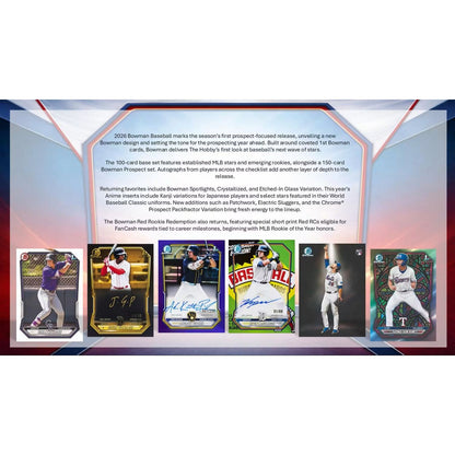 2026 Bowman Baseball Mega Box