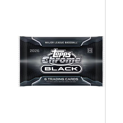 2026 Topps Chrome Black Baseball Hobby Box
