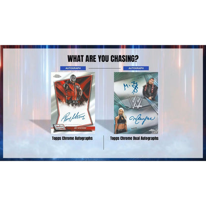 2026 Topps Chrome WWE Blaster Box