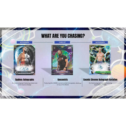 2026 Topps Cosmic Chrome WWE Wrestling Hobby Box