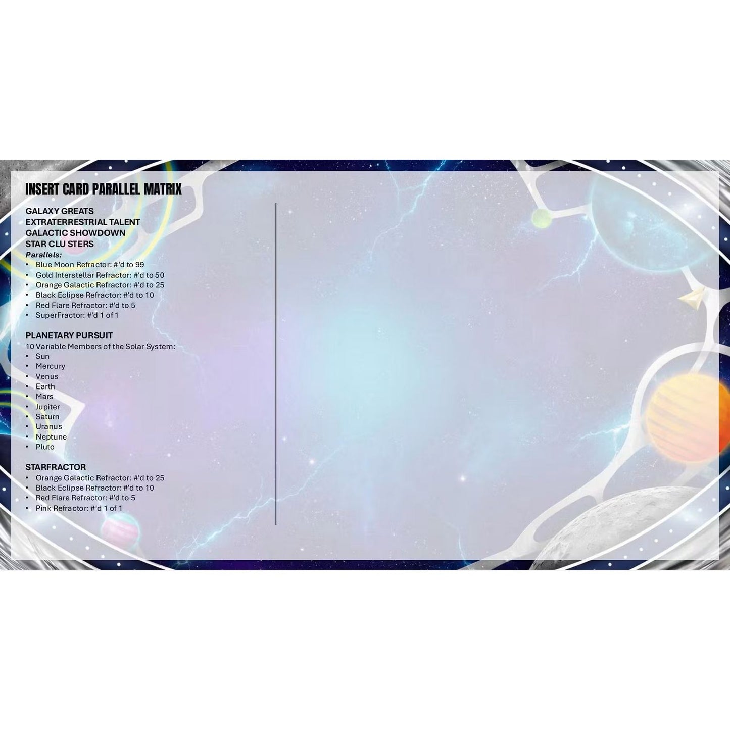 2026 Topps Cosmic Chrome WWE Wrestling Hobby Box