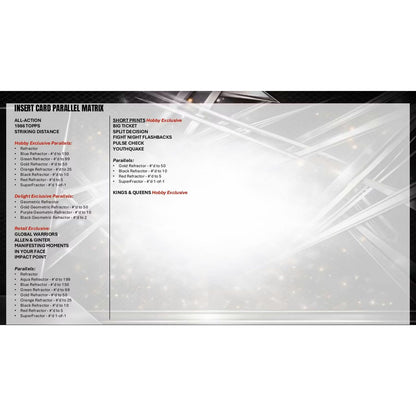 2026 Topps Chrome UFC Hobby Box