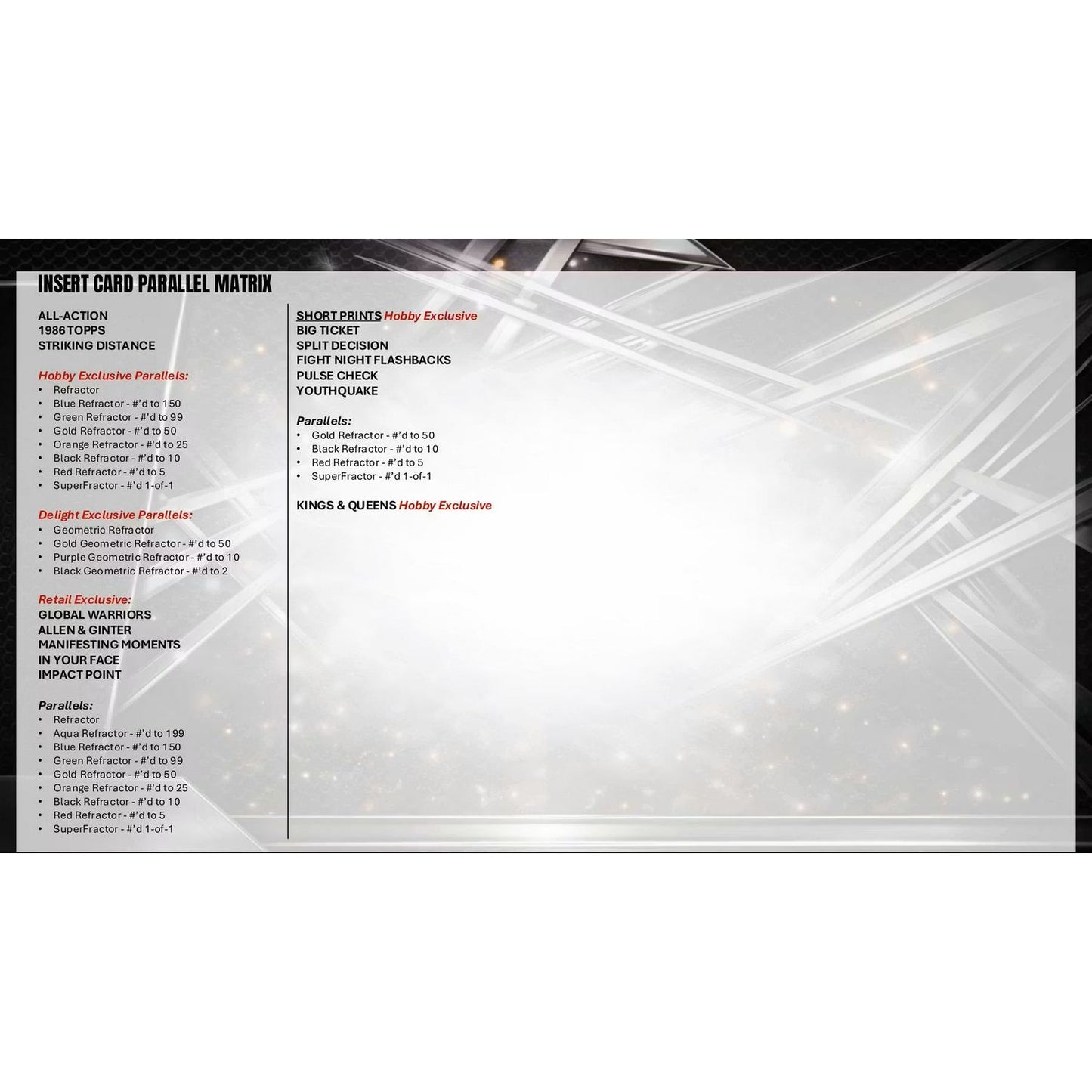 2026 Topps Chrome UFC Mega Box