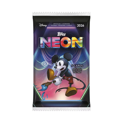 2026 Topps Disney Neon Hobby Box