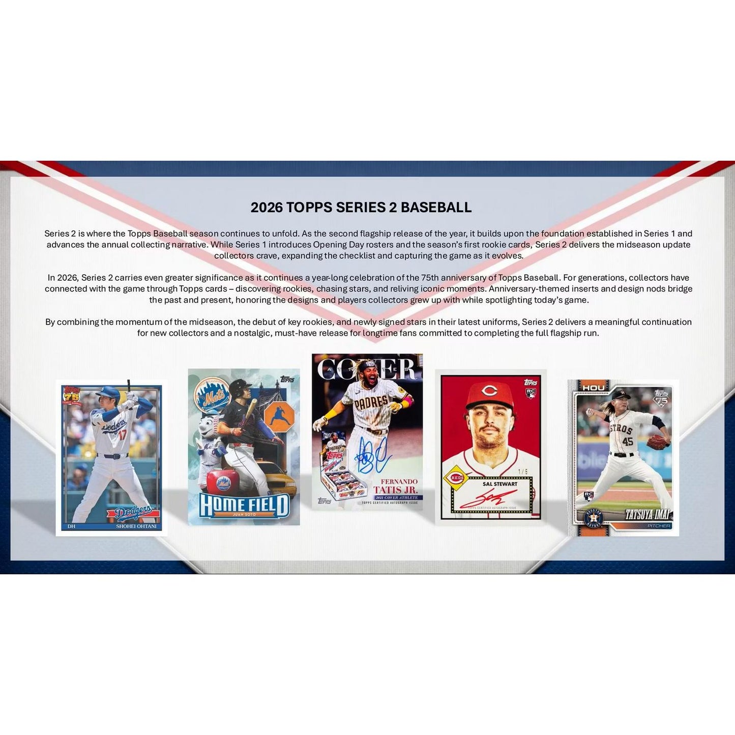 2026 Topps Series 2 Baseball Blaster Box