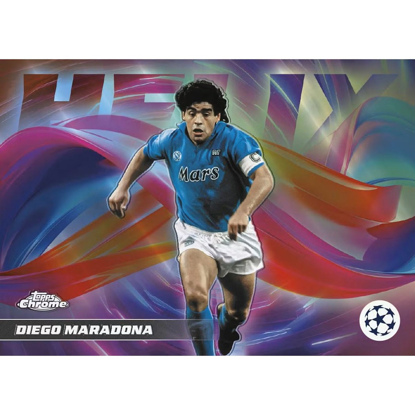 2025-26 Topps Chrome UEFA Club Competitions Soccer Mega Box