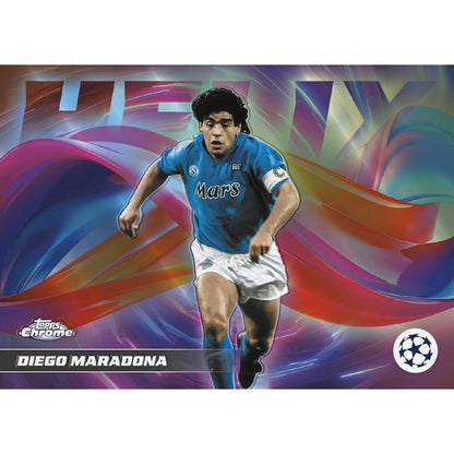 2025-26 Topps Chrome UEFA Club Competitions Soccer Blaster Box