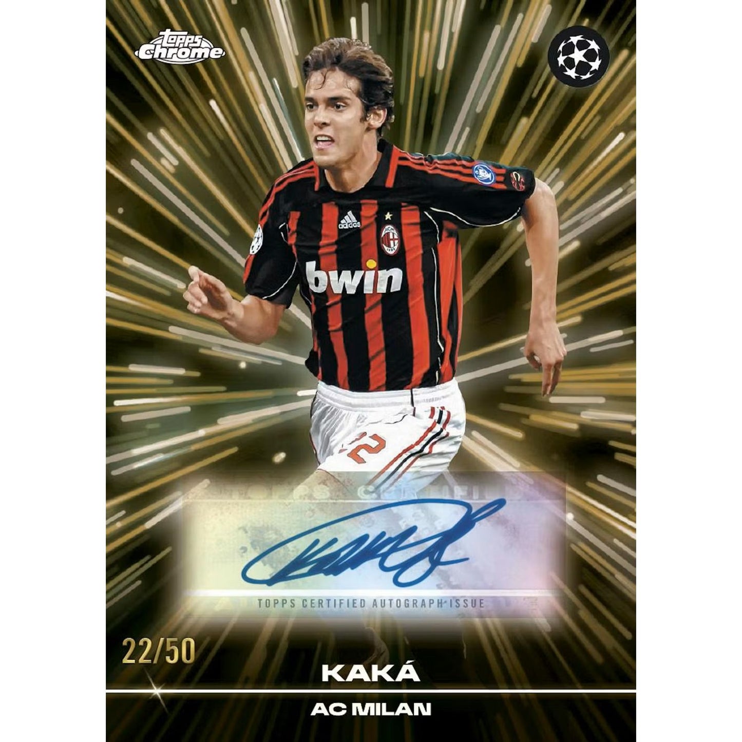 2025-26 Topps Chrome UEFA Club Competitions Soccer Blaster Box