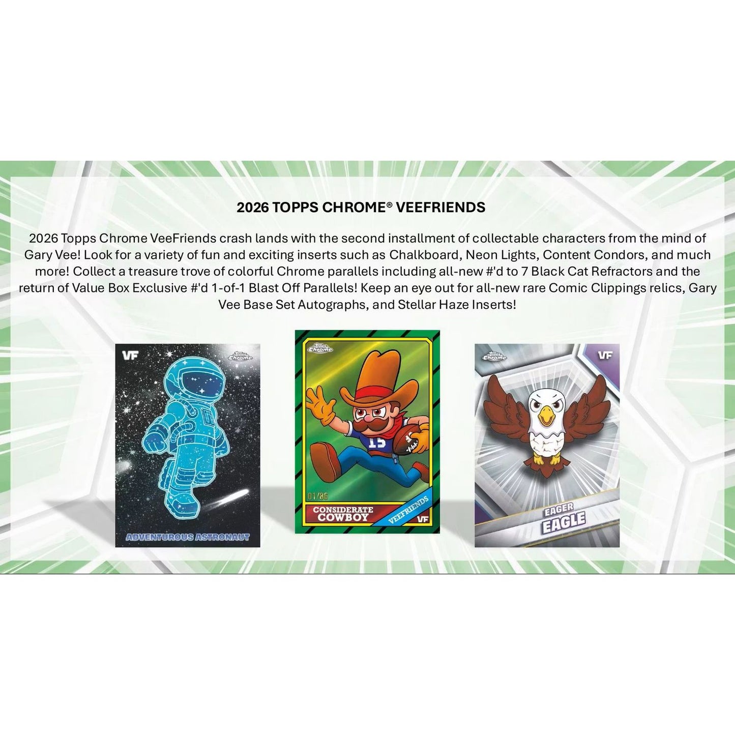 2026 Topps VeeFriends Chrome Blaster Box