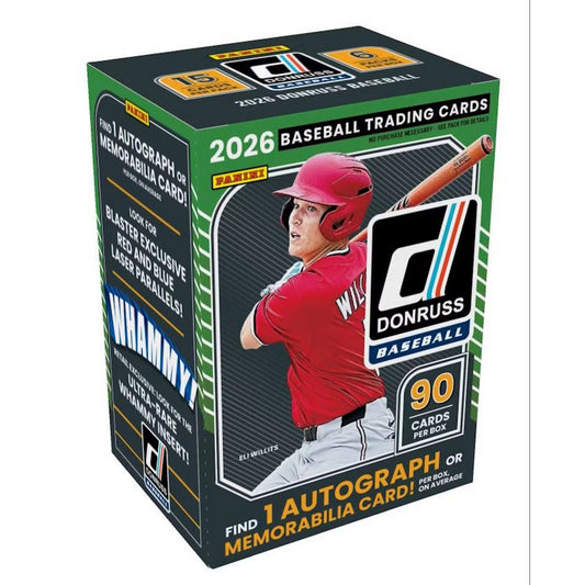 2026 Panini Donruss Baseball Hobby Blaster Box