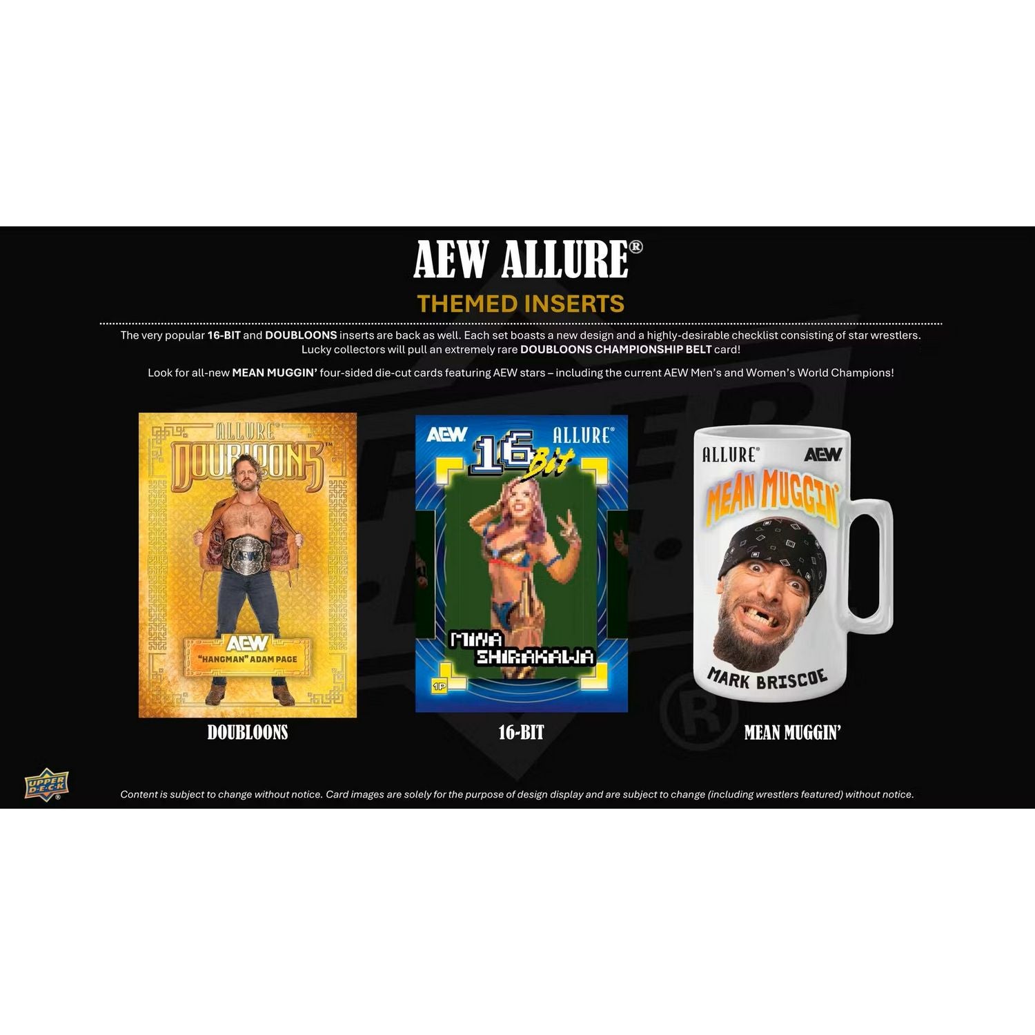 2026 Upper Deck Allure AEW Hobby Box *Contact Us To Order*、Upper Deck、kayou