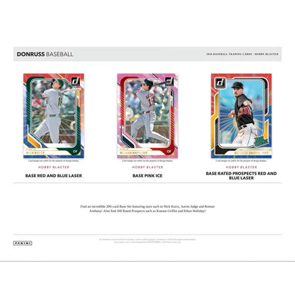 2026 Panini Donruss Baseball Hobby Blaster Box
