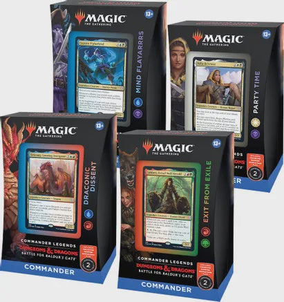 Magic the Gathering: Commander Legends Battle for Baldur's Gate Commander Decks (Set-of-4)、Magic the Gathering、kayou