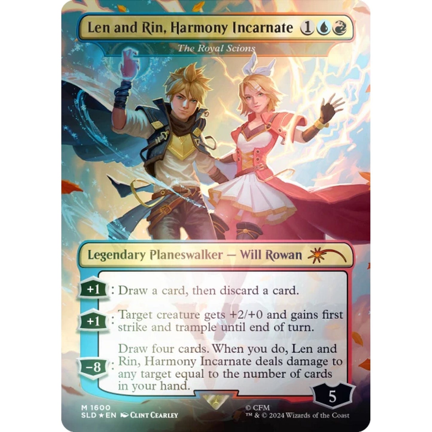 Magic the Gathering: Secret Lair x Hatsune Miku - Electric Entourage EN (Rainbow Foil Edition)