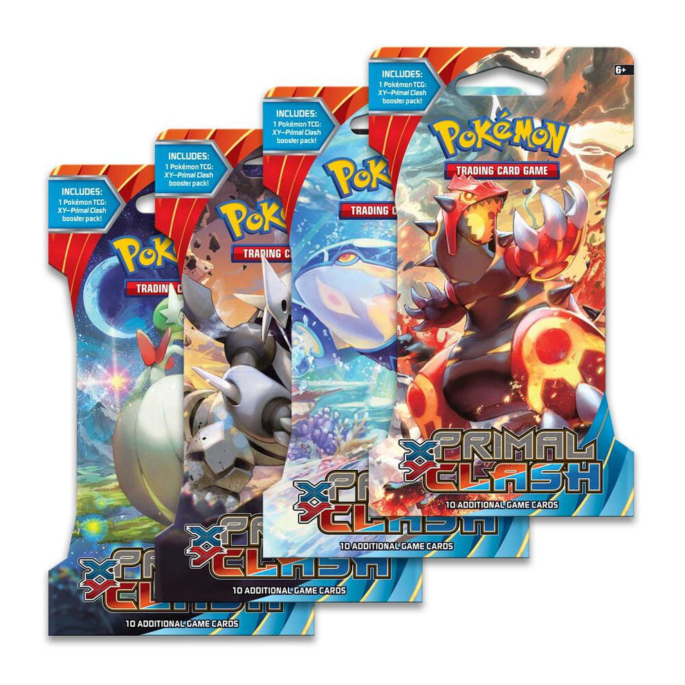 Pokemon: XY Primal Clash Sleeved Booster Pack (Random) Pokemon: XY Primal Clash Sleeved Booster Pack (Random)