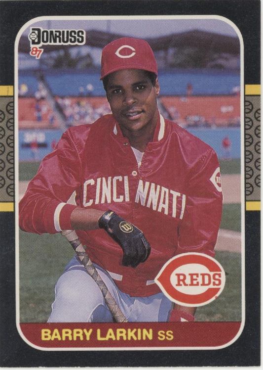 Barry Larkin 1987 Donruss #492