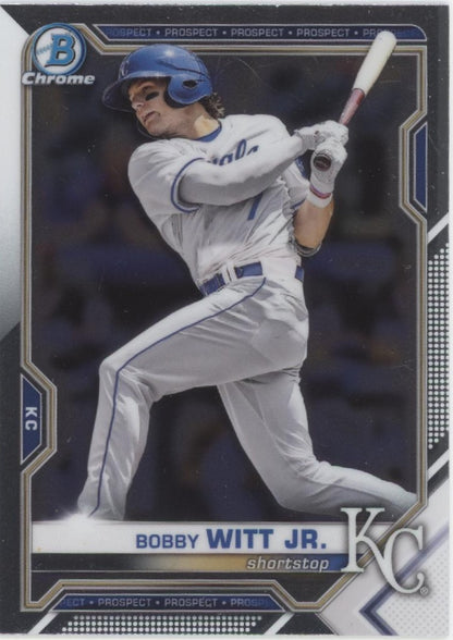Bobby Witt Jr. 2021 Bowman Chrome Prospect #BCP-47