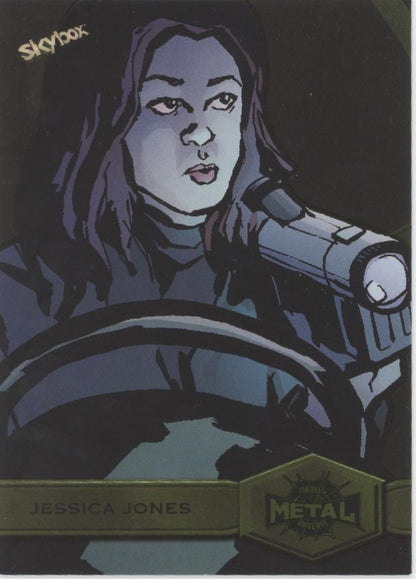 Jessica Jones 2021 Skybox Marvel Metal Universe Spider-Man #140