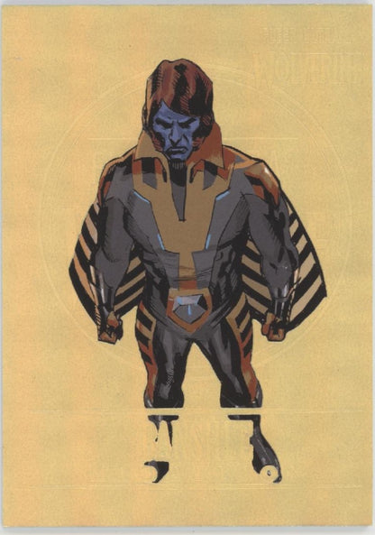 Banshee 2022 Fleer Marvel Ultra Wolverine Gold Medallion 194/200 #M-2