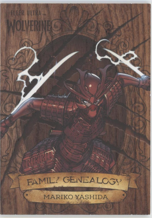 Mariko Vashida 2022 Fleer Ultra Wolverine Family Genealogy #FG-19