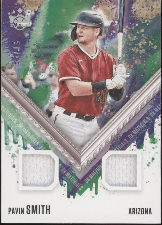 Pavin Smith 2021 Panini Diamond Kings Swatches 21/99 #DKM-PS