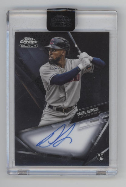 Daniel Johnson 2021 Topps Chrome Black RC Auto #CBA-DJ