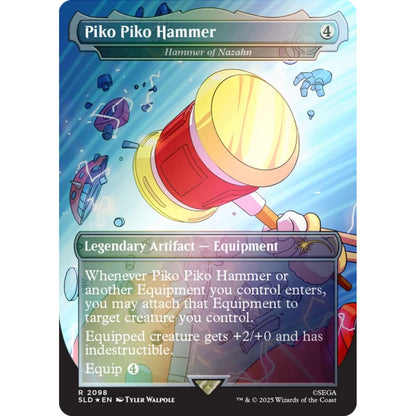 Magic the Gathering: Secret Lair X Sonic Turbo Gear [Rainbow Foil]
