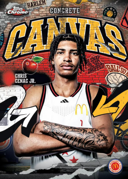 2025 Topps Chrome McDonalds All-American Basketball Mega Box