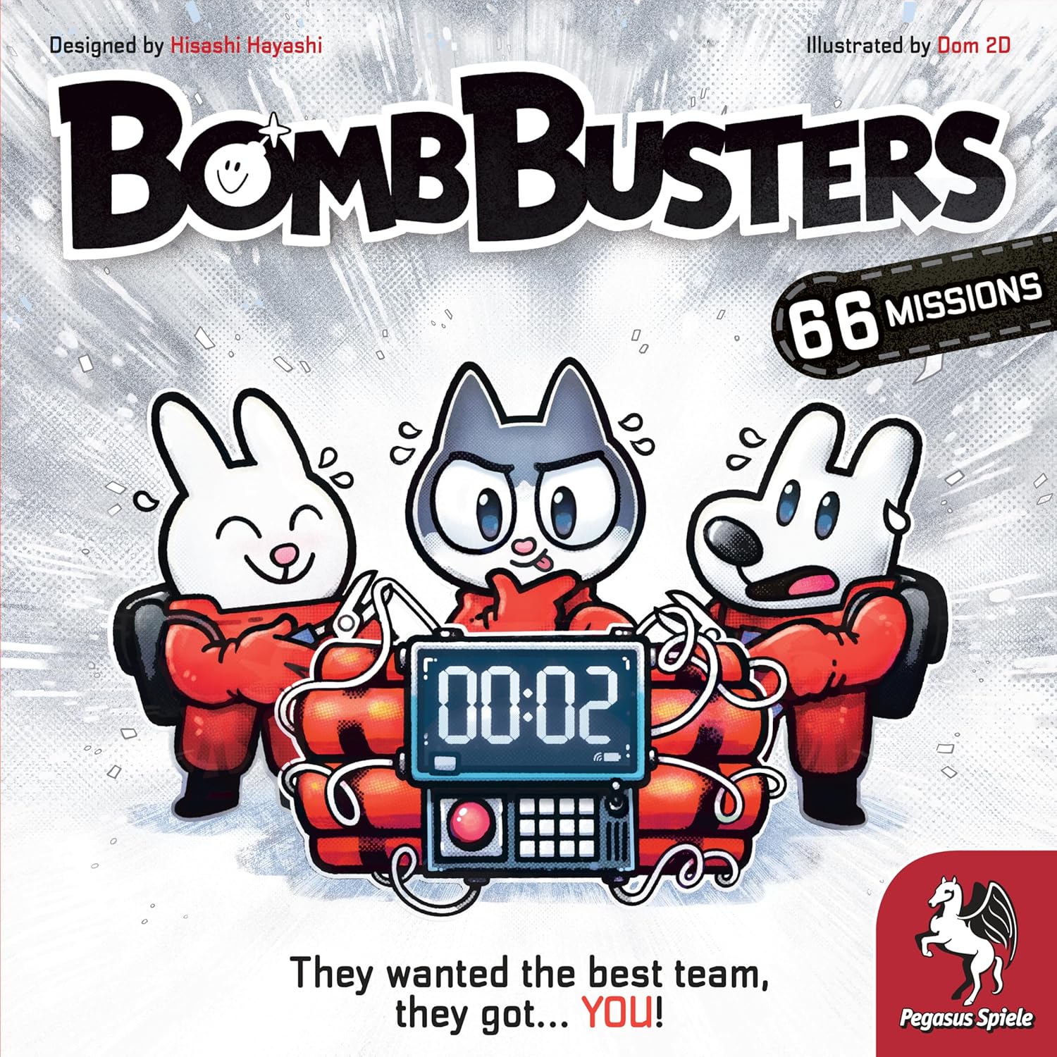 Bomb Busters、Pegasus Spiele、kayou