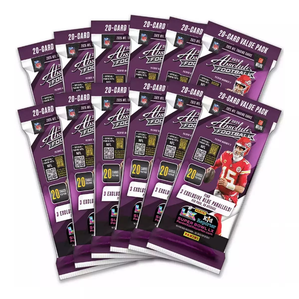 2025 Panini Absolute Football Fat Pack Display Box