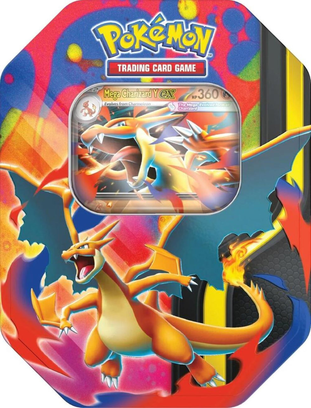 Pokemon Mega Charizard Tin Pokemon Mega Charizard Tin