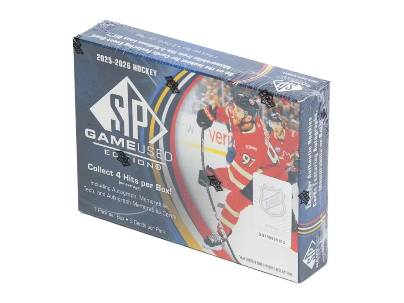 2025-26 Upper Deck SP Game Used Hockey Hobby Box *Contact Us To Order*