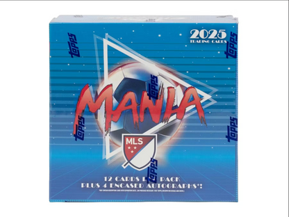 2025 Topps Chrome Mania MLS Soccer Hobby Box Case