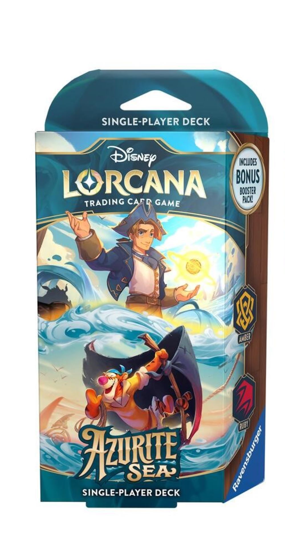Disney Lorcana: Azurite Sea Starter Deck Set (Set of 2)