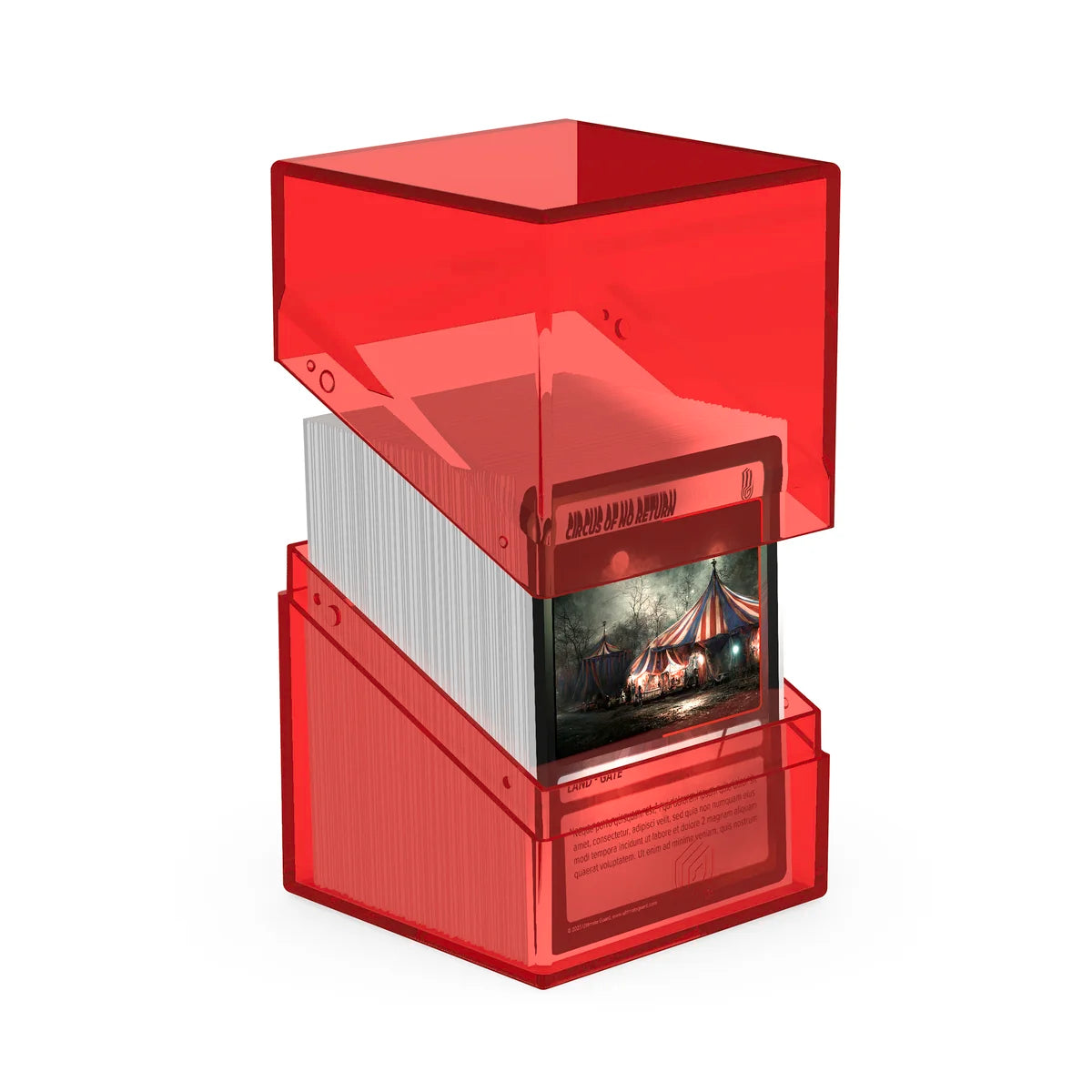 Ultimate Guard: Boulder 100+ Clear (Ruby)