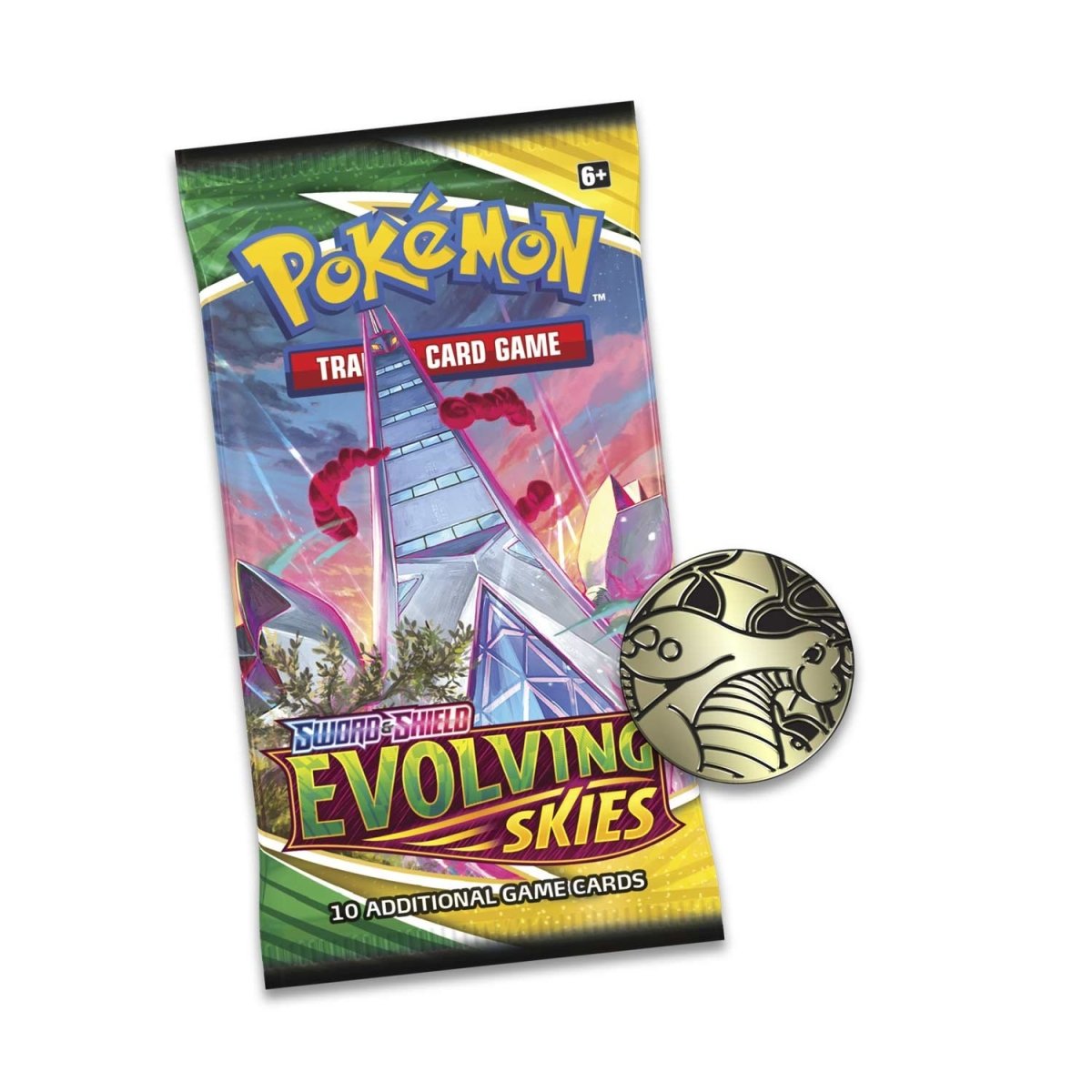 Pokemon: Sword & Shield Evolving Skies 3 Pack Blister [Eiscue]
