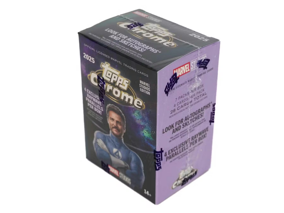 2025 Topps Chrome Marvel Studios Blaster Box