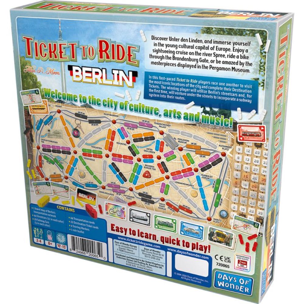 Ticket to Ride: Berlin、Days of Wonder、kayou