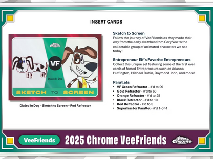2025 Topps Chrome Veefriends Hobby Pack