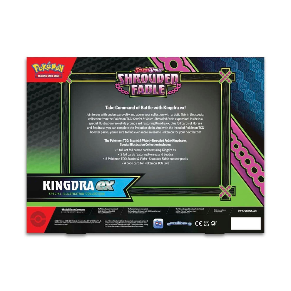pokemon tcg shrouded fable booster box Pokemon: Scarlet & Violet Shrouded Fable Kingdra ex Special Illustration Collection