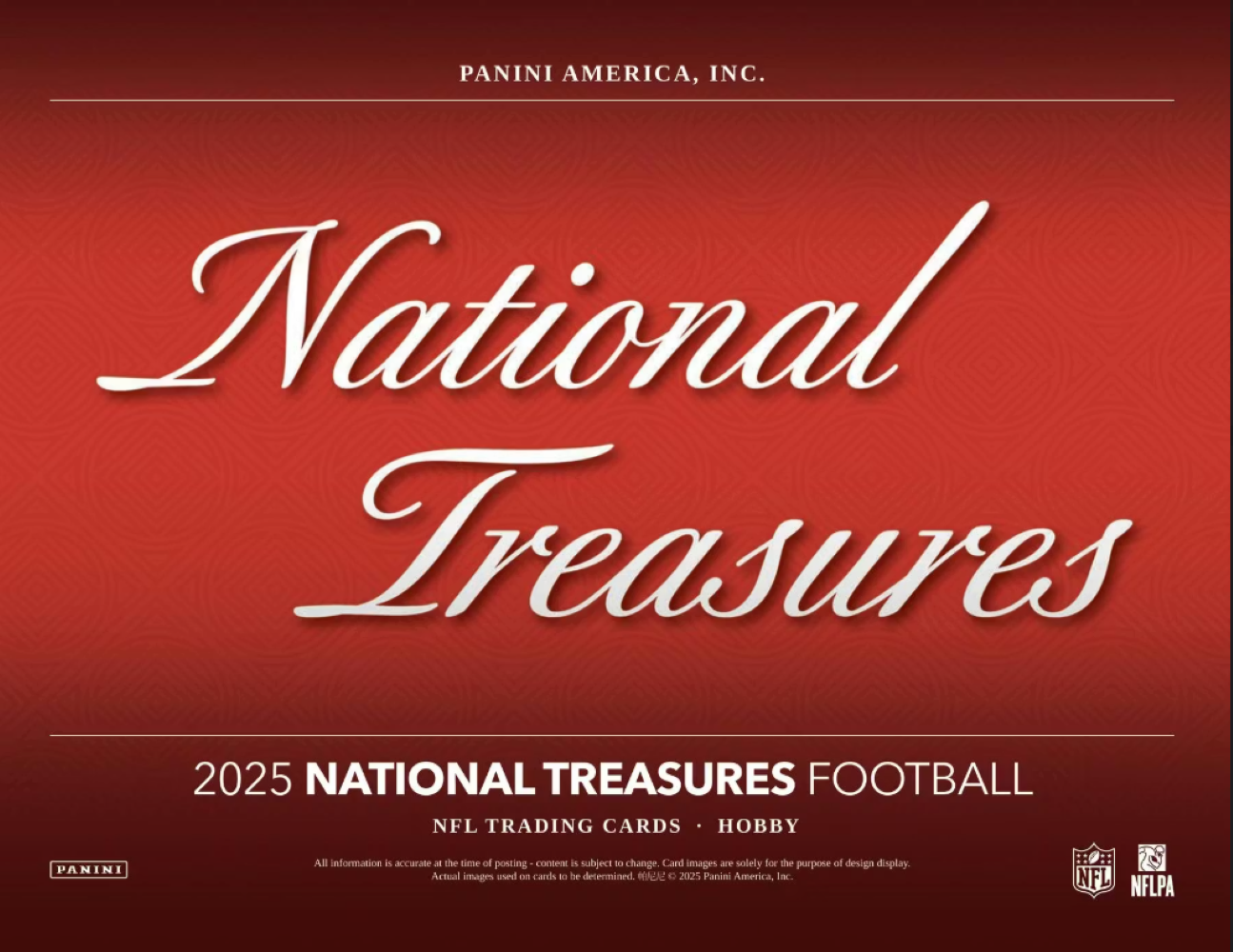 2025 Panini National Treasures Football Hobby Box、Panini、kayou