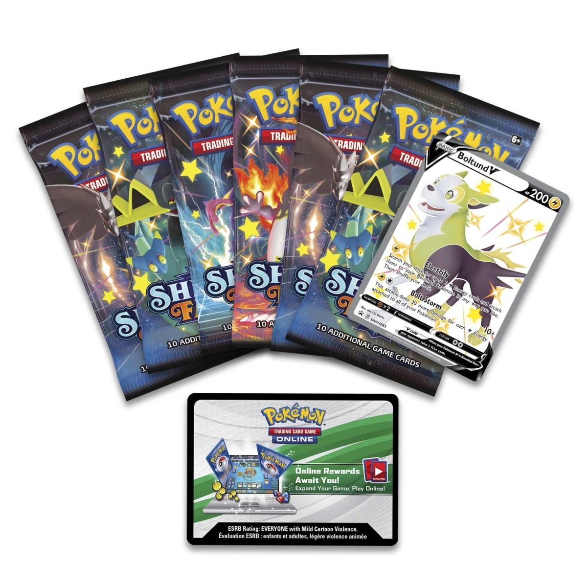 Pokemon: Shining Fates V Tin [Boltund V]