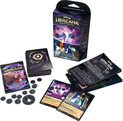 Disney Lorcana: Rise of the Floodborn Starter Deck [Set of 2]