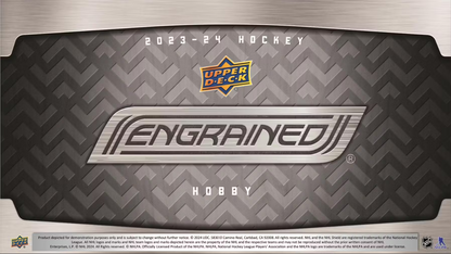 2023-24 Upper Deck Engrained Hockey Hobby Box