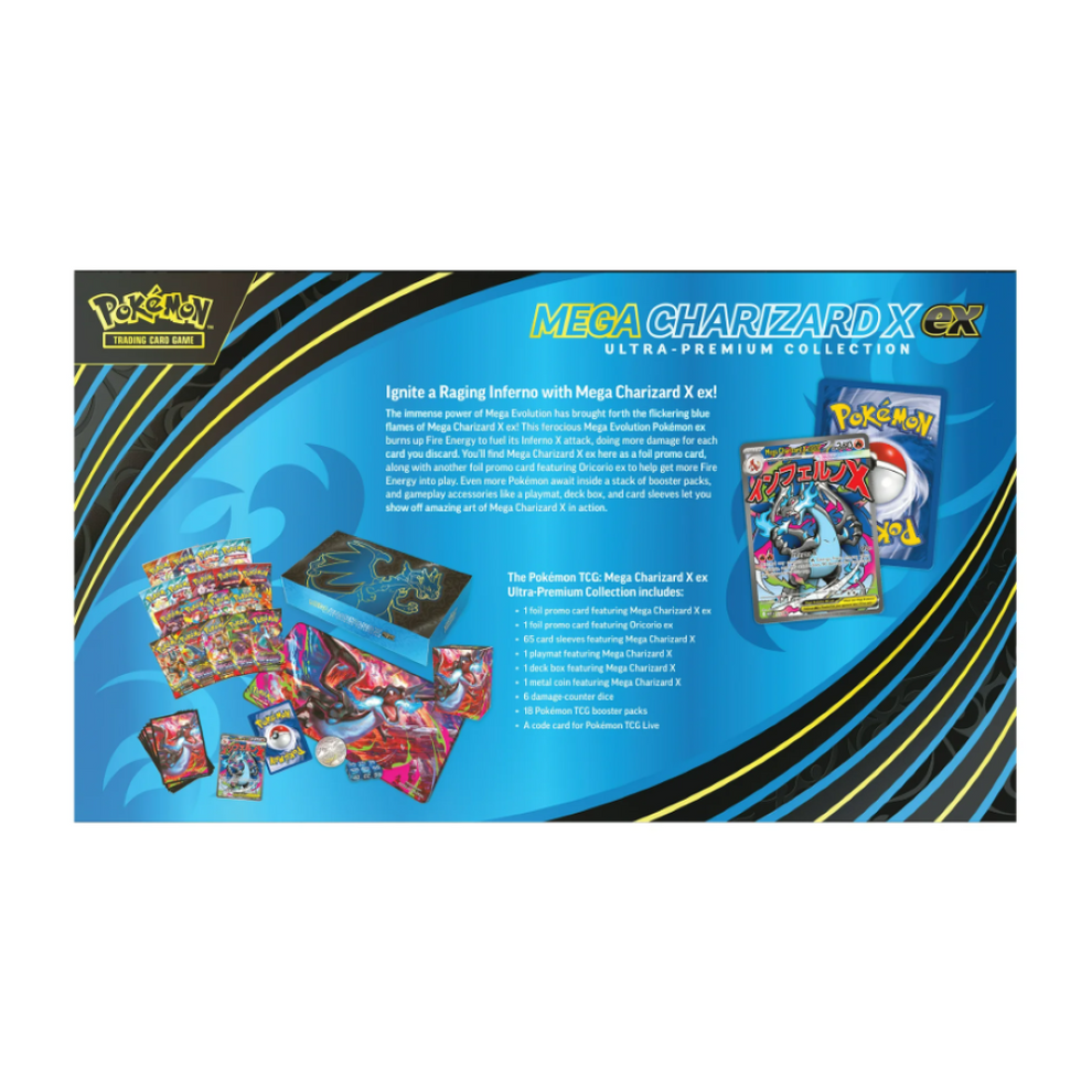 Pokemon: Mega Charizard X ex Ultra Premium Collection Pokemon: Mega Charizard X ex Ultra Premium Collection