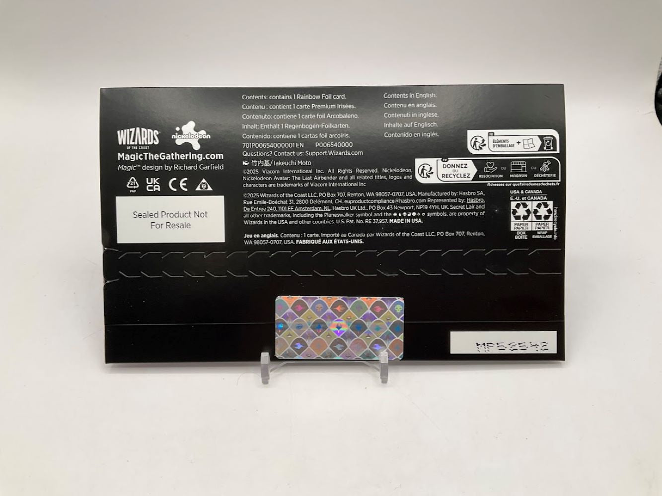 Magic the Gathering Avatar the Last Air Bender Secret Lair - Path of Ancestry [Rainbow Foil Edition]