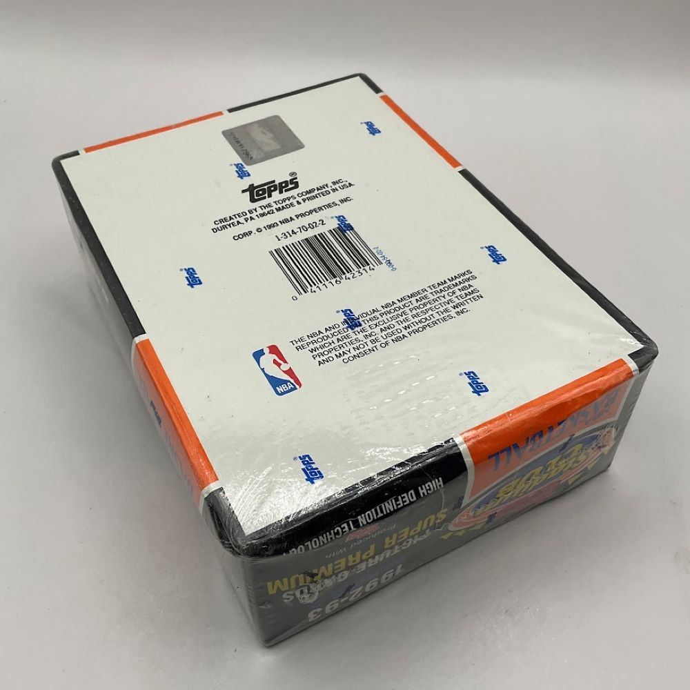 1992-93 Topps Basketball Stadium Club Series 2 Hobby Box #1