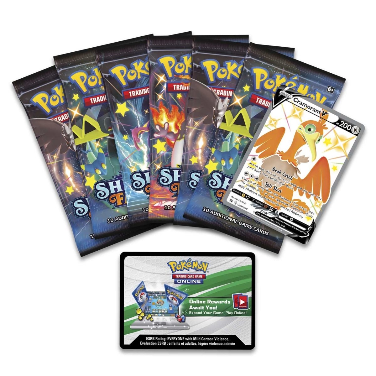 Pokemon: Shining Fates V Tin [Cramorant V]